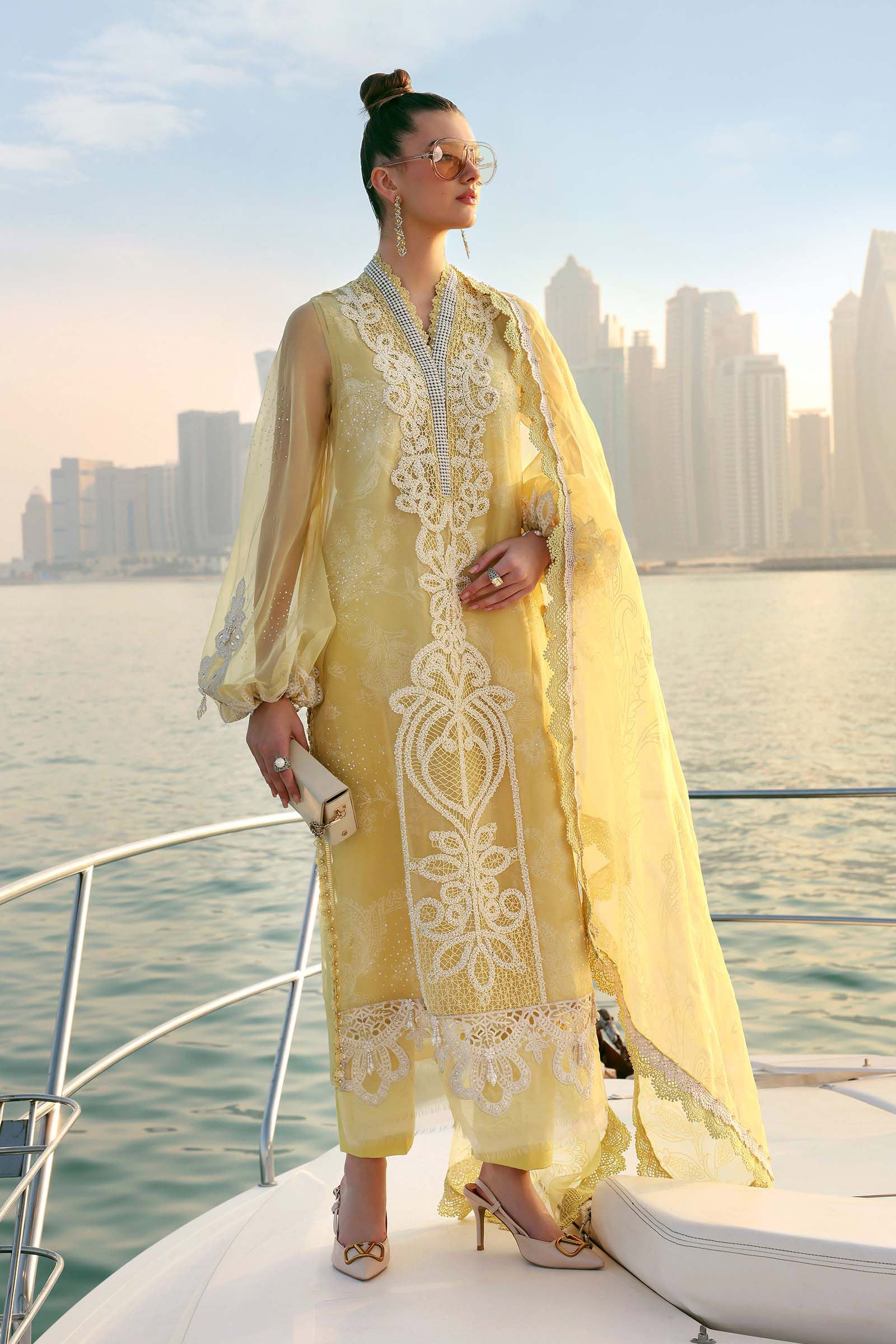Maria B | Lawn 26 | D-2604-A - by Libasekhas UK - Registered Vendor of : Maria B - 100% Original Designer Dress