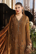 Maria B | Royale Tea Affair | MPC-26-205-Mustard - by Libasekhas UK - Registered Vendor of : Maria B - 100% Original Designer Dress