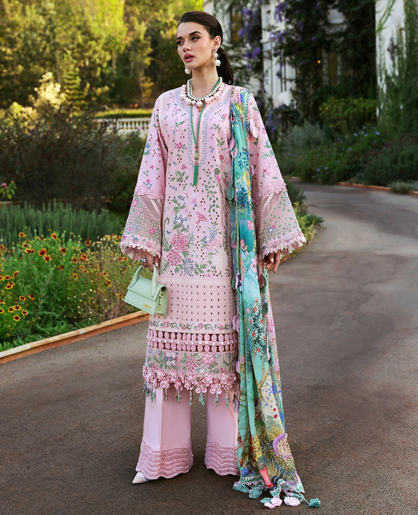 Republic Womenswear | Kalani Eid Luxury Lawn 25 | D5-A - Meher - by - Libasekhas UK - Registered Vendor of : Republic Womenswear - 100% Original Designer Dresss