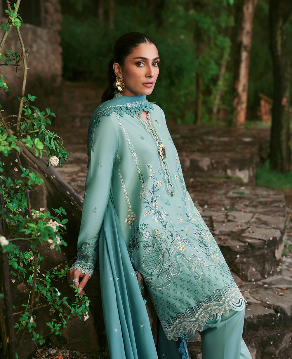 Republic Womenswear | Talia Luxury Lawn 25 | D5-A - Kaeliya - by - Libasekhas UK - Registered Vendor of : Republic Womenswear - 100% Original Designer Dresss