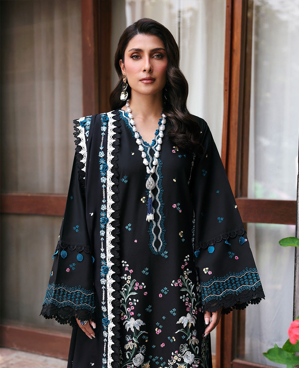 Republic Womenswear | Talia Luxury Lawn 25 | D5-B - Zaraé - by - Libasekhas UK - Registered Vendor of : Republic Womenswear - 100% Original Designer Dresss