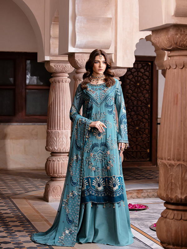 Zebtan | Zeenat Collection Vol 19 | ZN-01 - by - Libasekhas UK - Registered Vendor of : Zebtan - 100% Original Designer Dresss