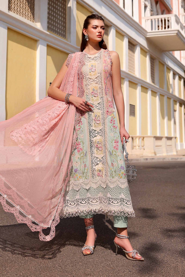 Maria B | Lawn 26 | D-2606-A - by Libasekhas UK - Registered Vendor of : Maria B - 100% Original Designer Dress
