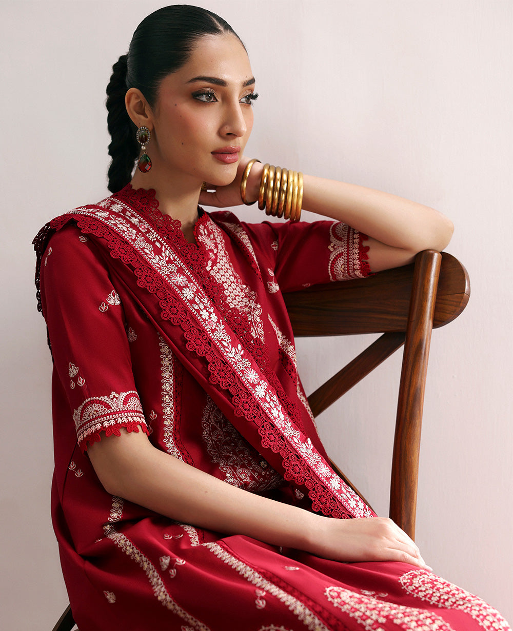Republic Womenswear | Talia Luxury Lawn 25 | D6-A - Evara - by - Libasekhas UK - Registered Vendor of : Republic Womenswear - 100% Original Designer Dresss