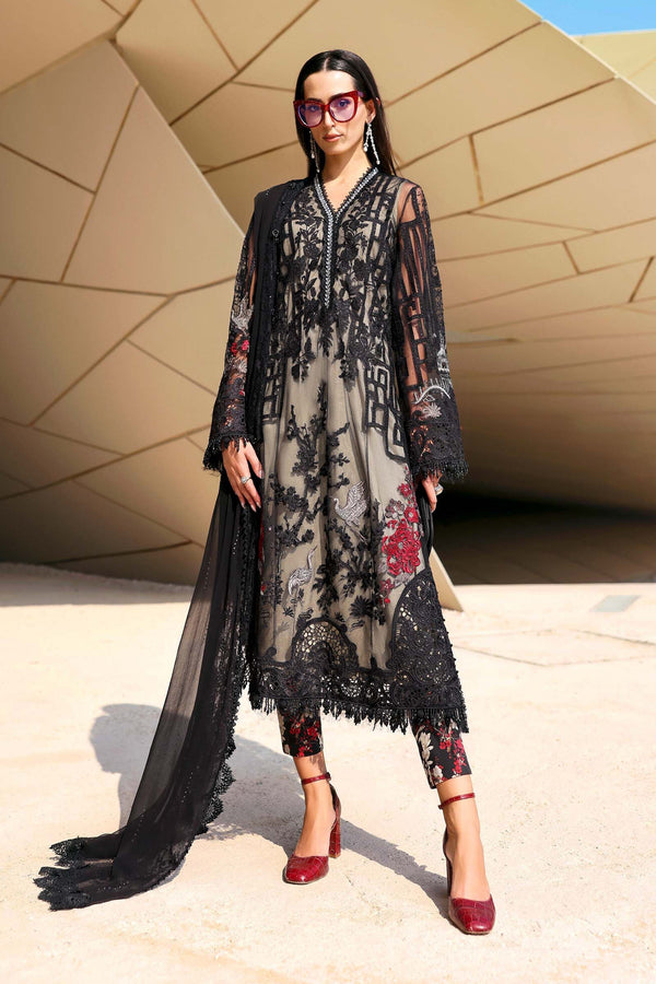 Maria B | Lawn 26 | D-2607-B - by Libasekhas UK - Registered Vendor of : Maria B - 100% Original Designer Dress