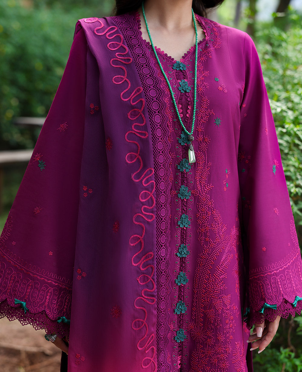 Republic Womenswear | Talia Luxury Lawn 25 | D7-B - Elin - by - Libasekhas UK - Registered Vendor of : Republic Womenswear - 100% Original Designer Dresss