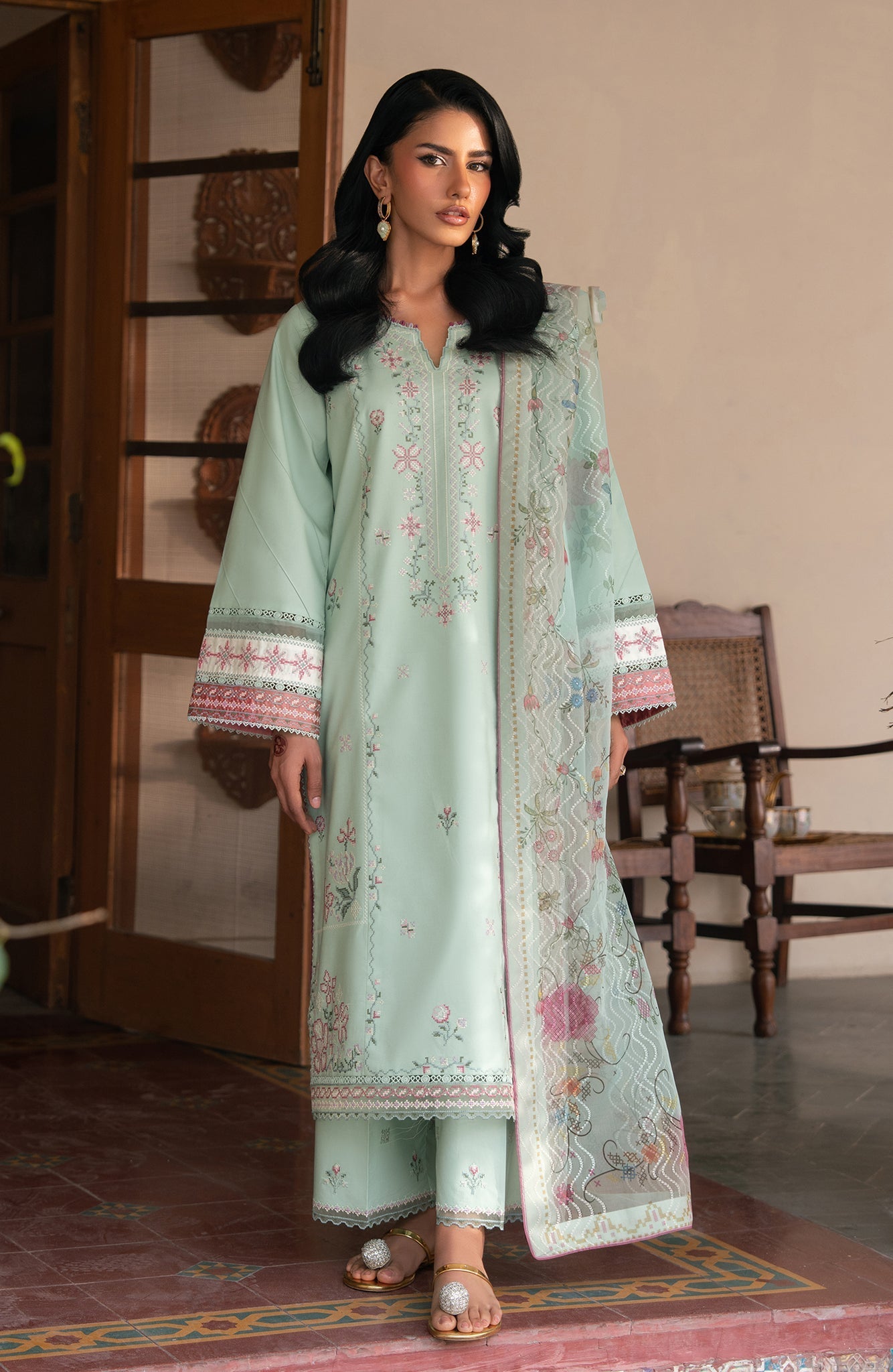 Seran | Luxury Lawn | Abeer - by Libasekhas UK - Registered Vendor of : Seran - 100% Original Designer Dress