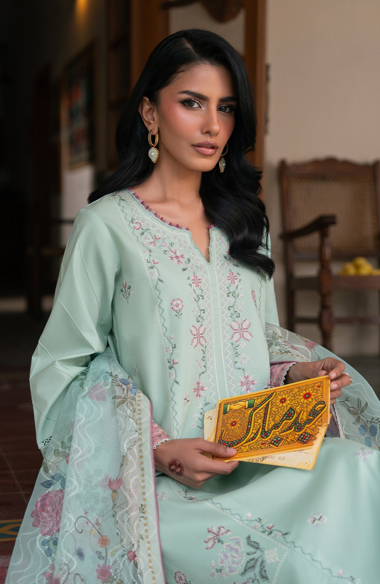 Seran | Luxury Lawn | Abeer - by Libasekhas UK - Registered Vendor of : Seran - 100% Original Designer Dress