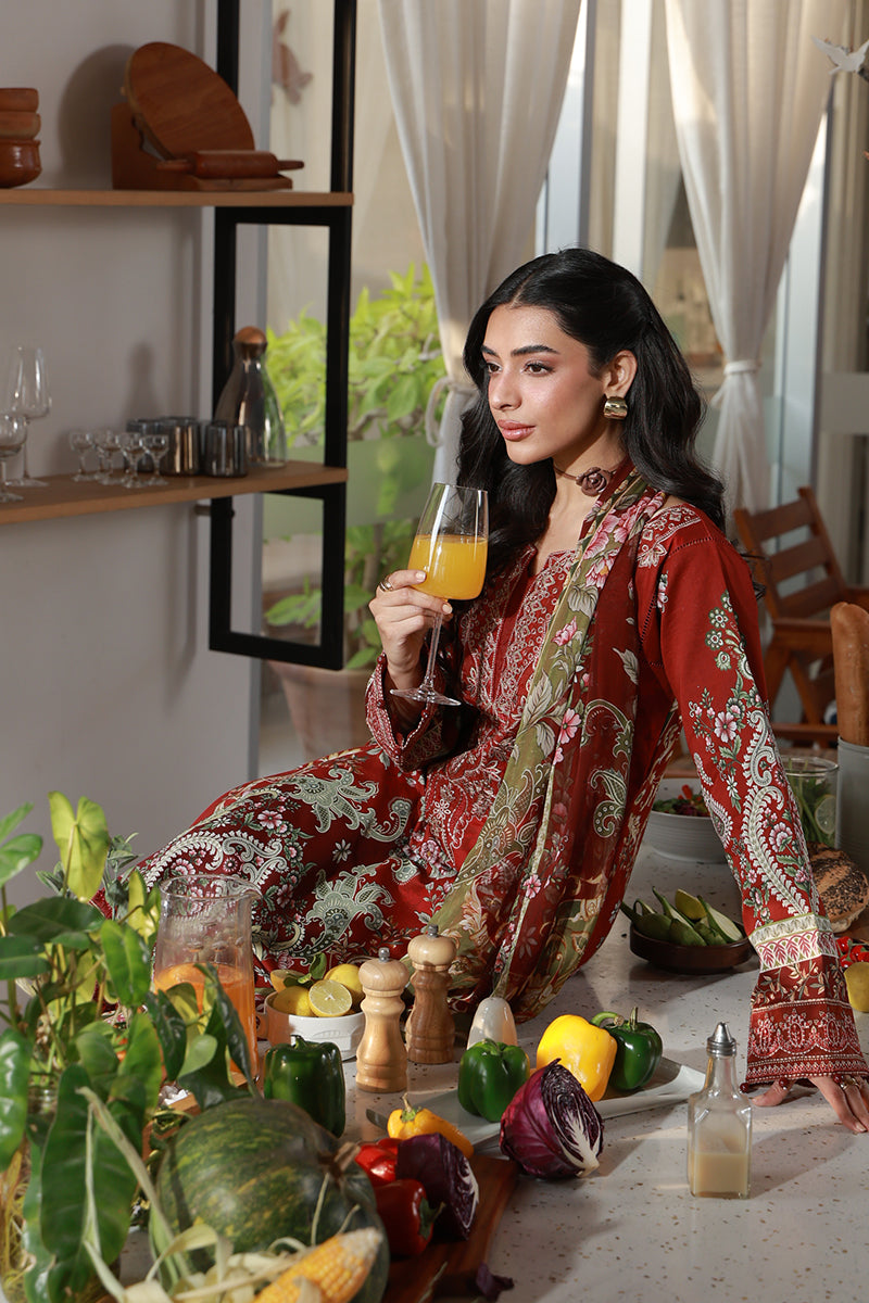 Gulaal | Delia Lawn | Sia - by Libasekhas UK - Registered Vendor of : Gulaal - 100% Original Designer Dress