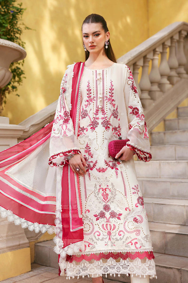 Maria B | Lawn 26 | D-2609-A - by Libasekhas UK - Registered Vendor of : Maria B - 100% Original Designer Dress