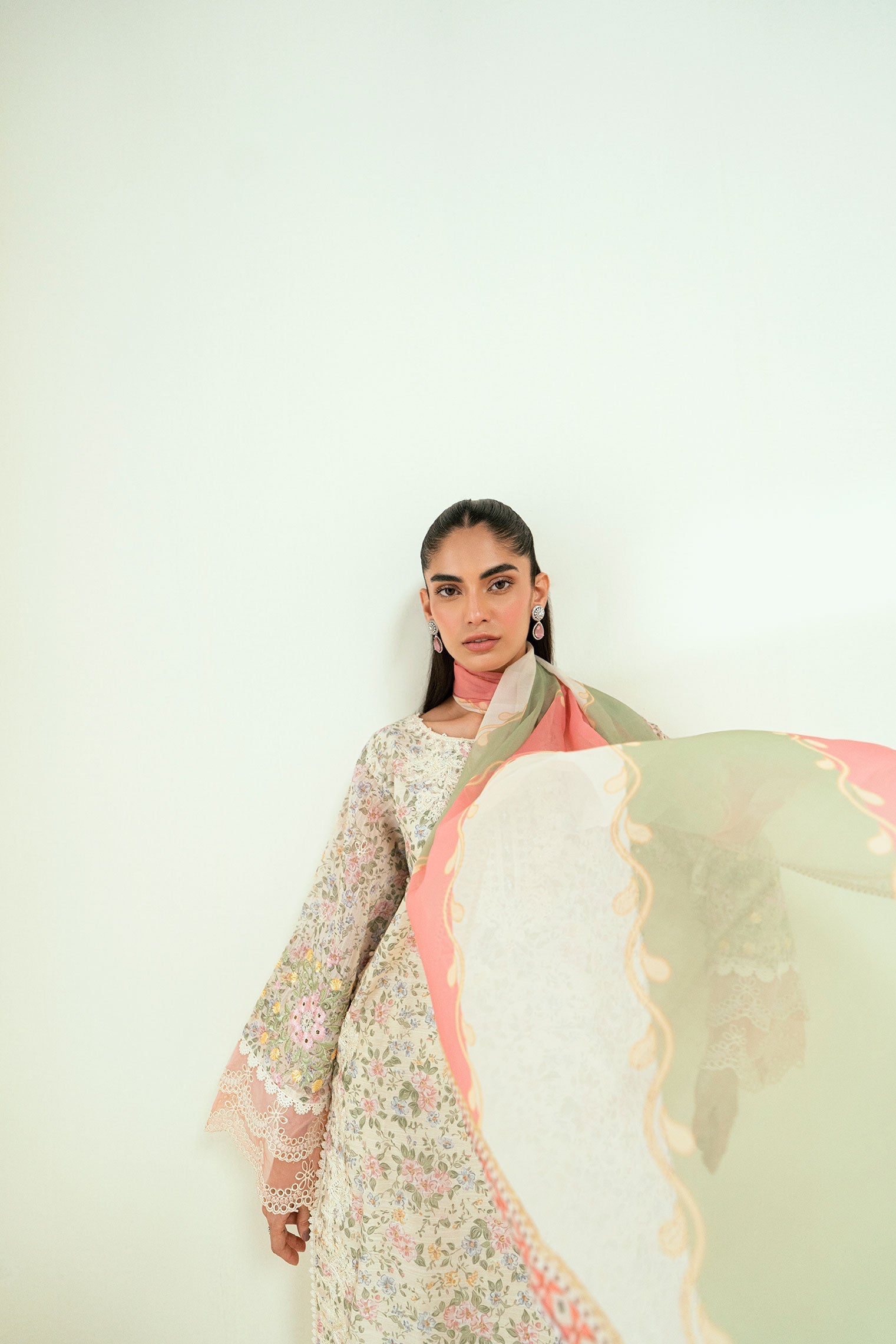 Dhanak | Signature Pret | SS24DA-2592 OFF-WHITE - by - Libasekhas UK - Registered Vendor of : Dhanak - 100% Original Designer Dresss