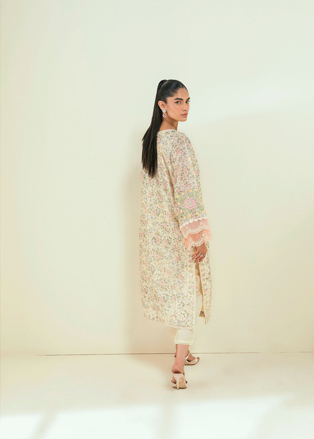 Dhanak | Signature Pret | SS24DA-2592 OFF-WHITE - by - Libasekhas UK - Registered Vendor of : Dhanak - 100% Original Designer Dresss