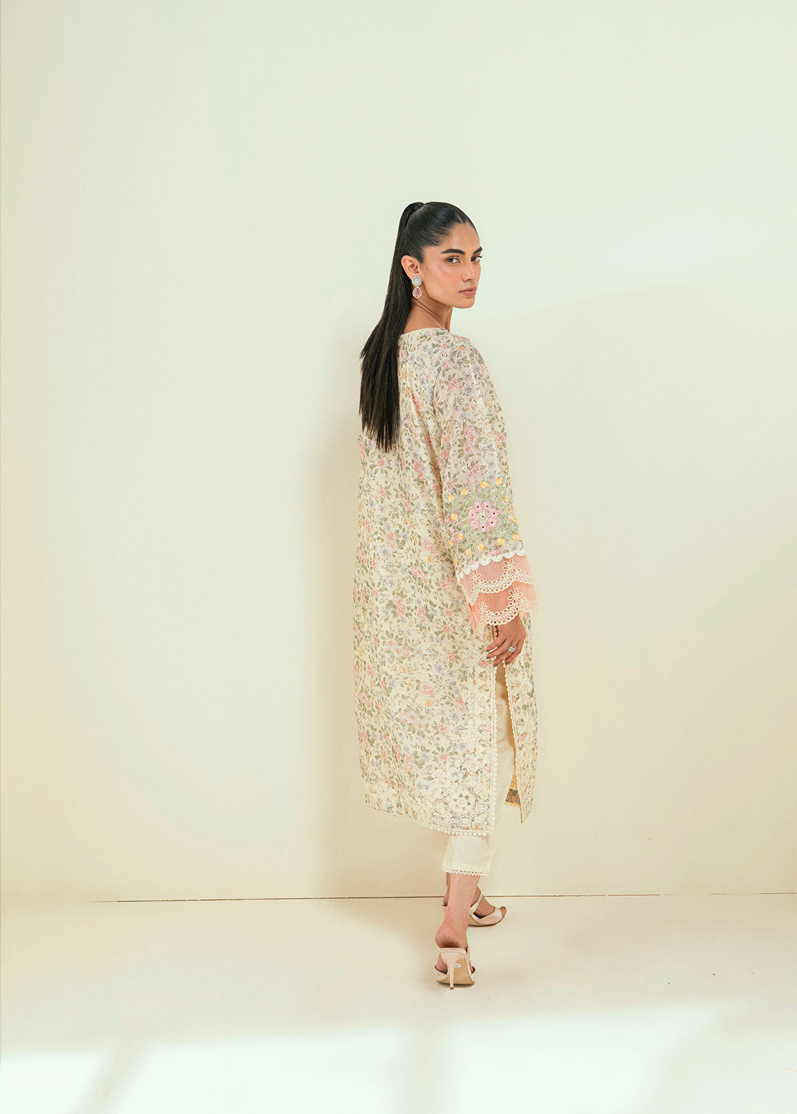 Dhanak | Signature Pret | SS24DA-2592 OFF-WHITE - by - Libasekhas UK - Registered Vendor of : Dhanak - 100% Original Designer Dresss