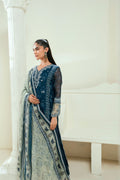 Dhanak | Signature Pret | SS25DA-2695 NAVY BLUE - by - Libasekhas UK - Registered Vendor of : Dhanak - 100% Original Designer Dresss
