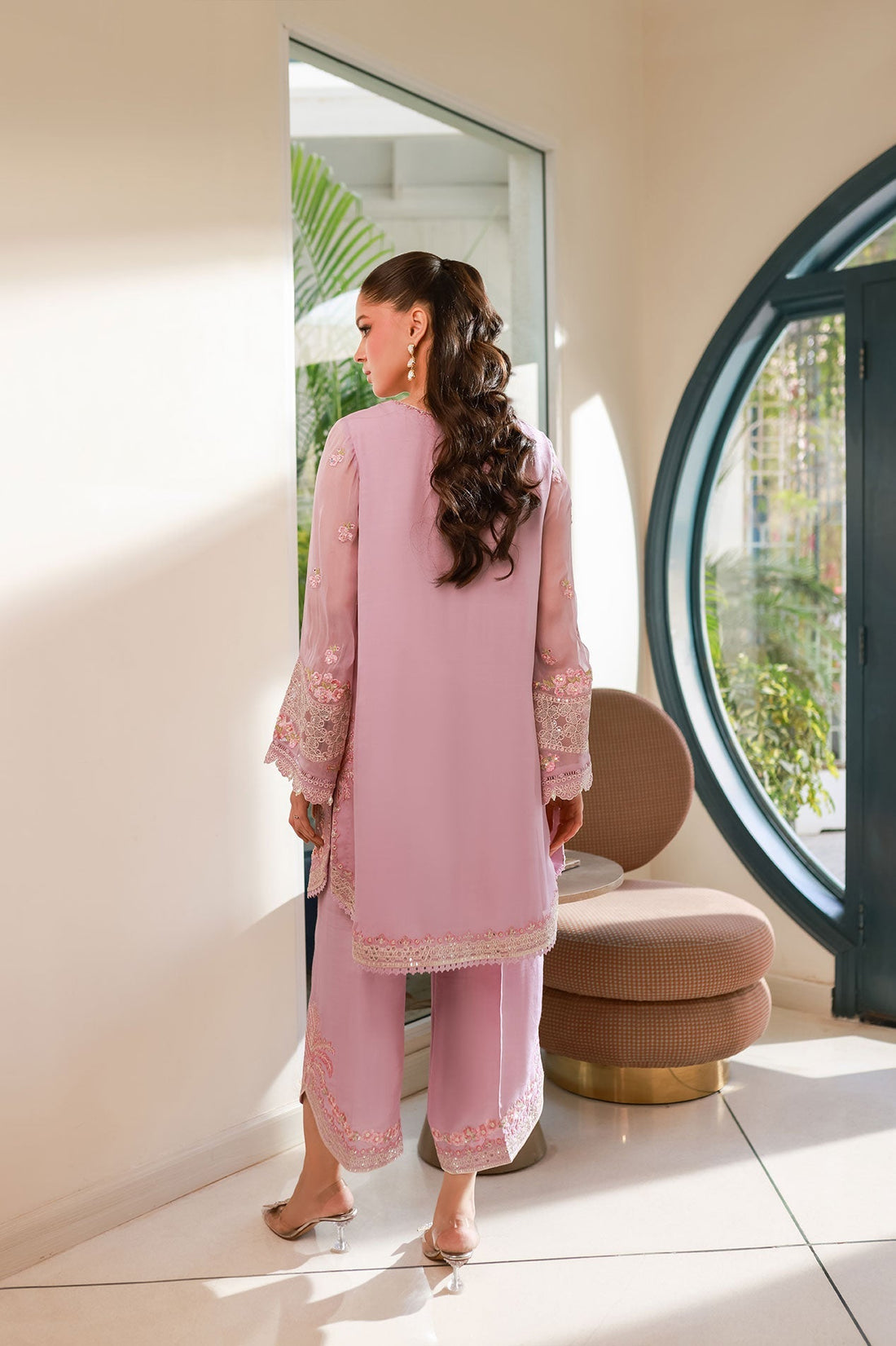 Dhanak | Chiffon Pret | SS25DA-2718 - by - Libasekhas UK - Registered Vendor of : Hoorain Designer Wear - 100% Original Designer Dresss