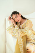 Dhanak | Signature Pret | SS25DA-2741 YELLOW - by - Libasekhas UK - Registered Vendor of : Dhanak - 100% Original Designer Dresss