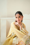Dhanak | Signature Pret | SS25DA-2741 YELLOW - by - Libasekhas UK - Registered Vendor of : Dhanak - 100% Original Designer Dresss