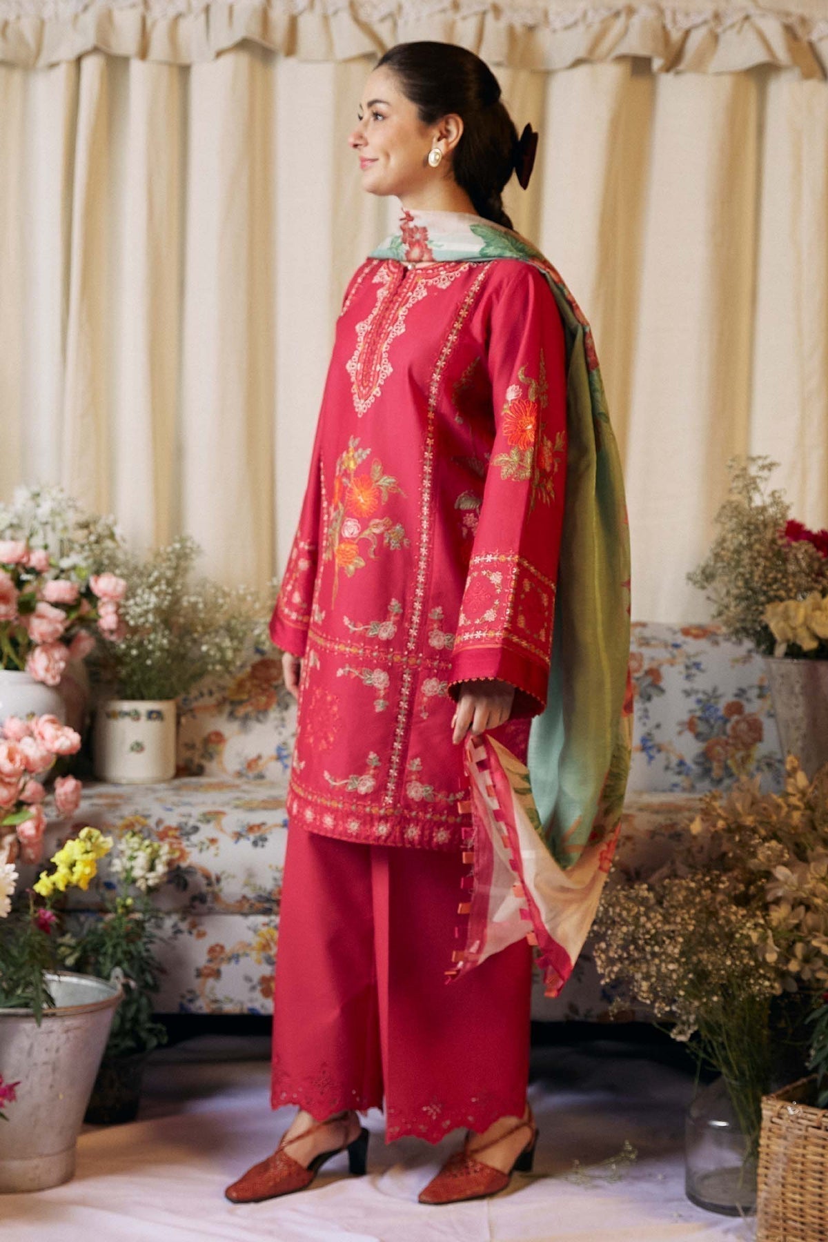 Zara Shahjahan | Coco Lawn Vol 2 | DAHLIA-1A - by - Libasekhas UK - Registered Vendor of : Zara Shahjahan - 100% Original Designer Dresss