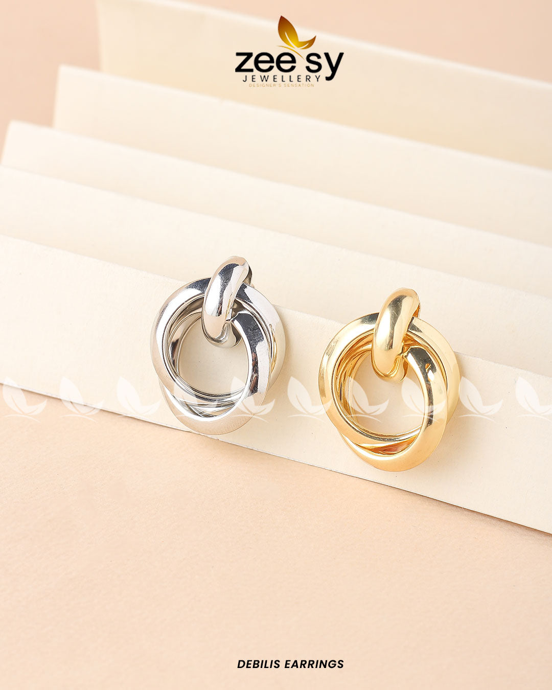 Debilis Earrings - by - Libasekhas UK - Registered Vendor of : Zeesy - 100% Original Designer Dresss