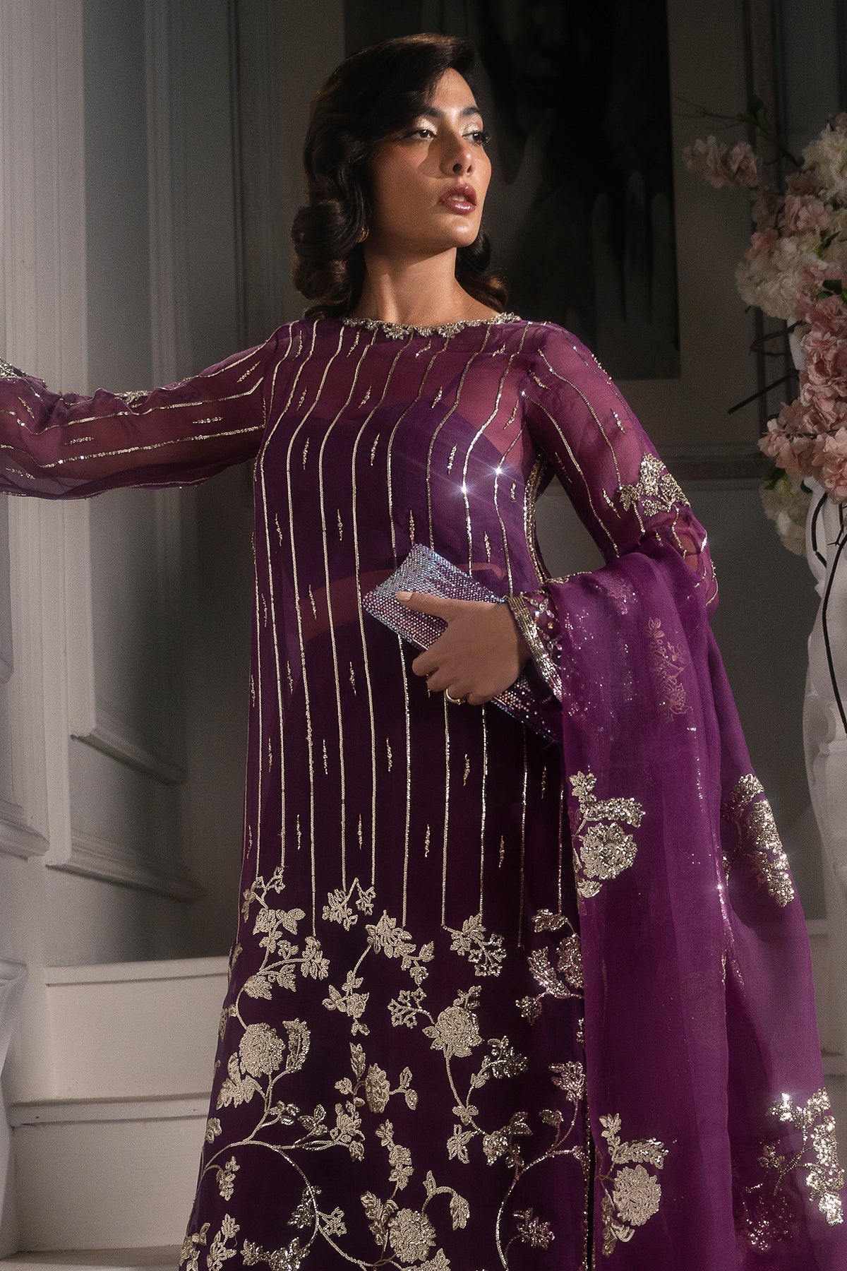 Mina Kashif | Emilie Formals | Marie - by - Libasekhas UK - Registered Vendor of : Mina Kashif - 100% Original Designer Dresss