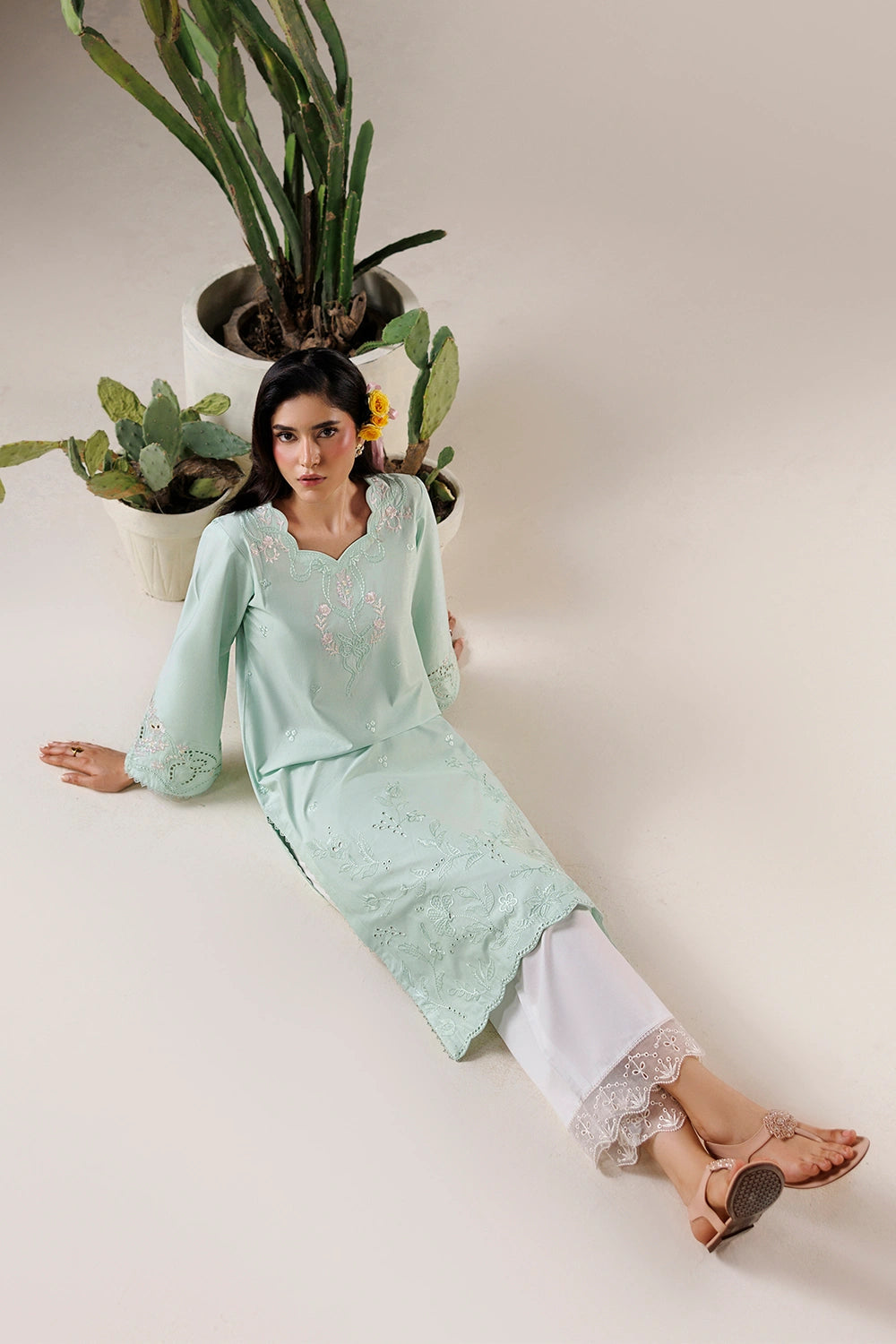 Azure | Chic Essentials |Dew Drop - by Libasekhas UK - Registered Vendor of : Azure - 100% Original Designer Dress