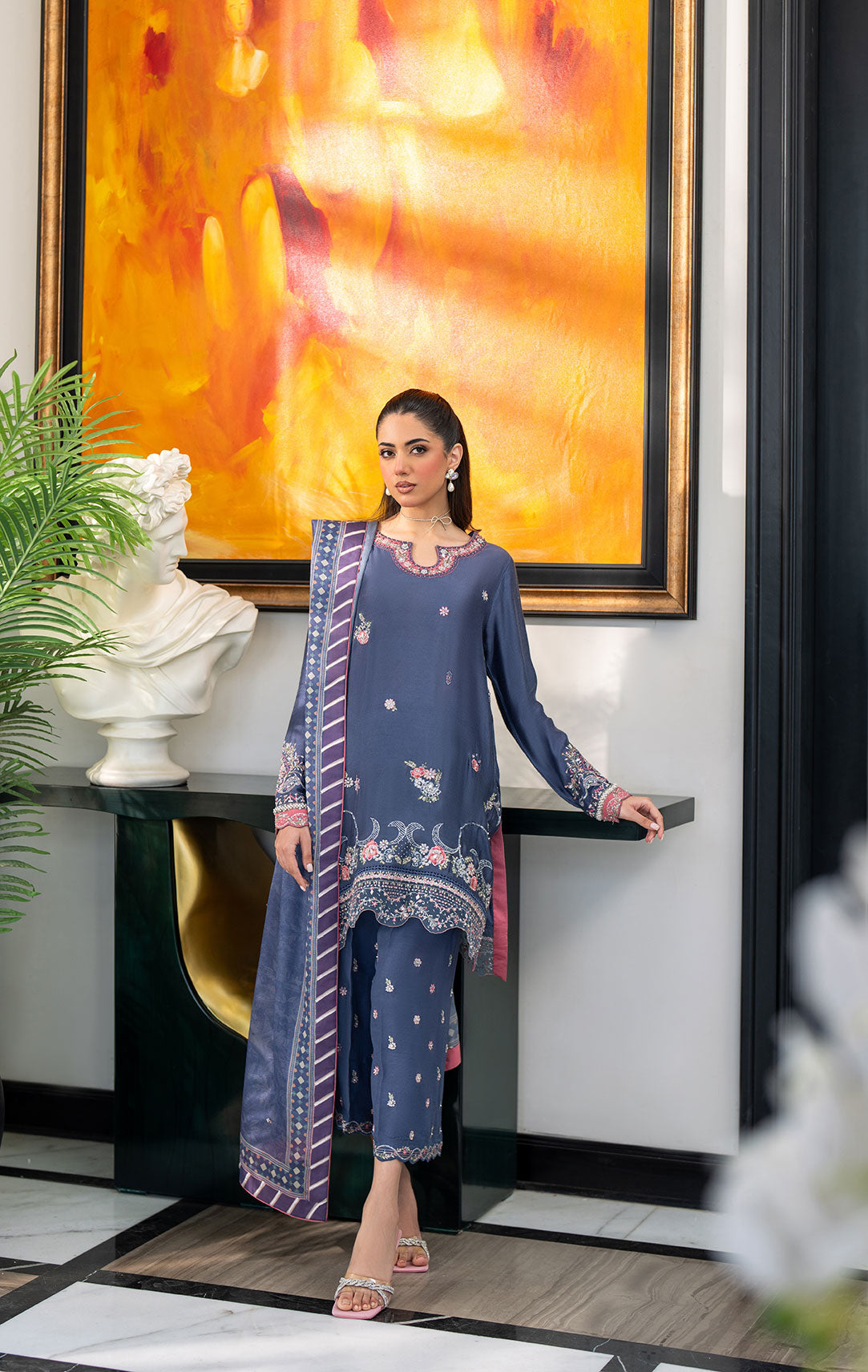 Dhanak | SS 25 Luxury Pret | SS25DL-0312 - Ladies Clothes -  Libasekhas