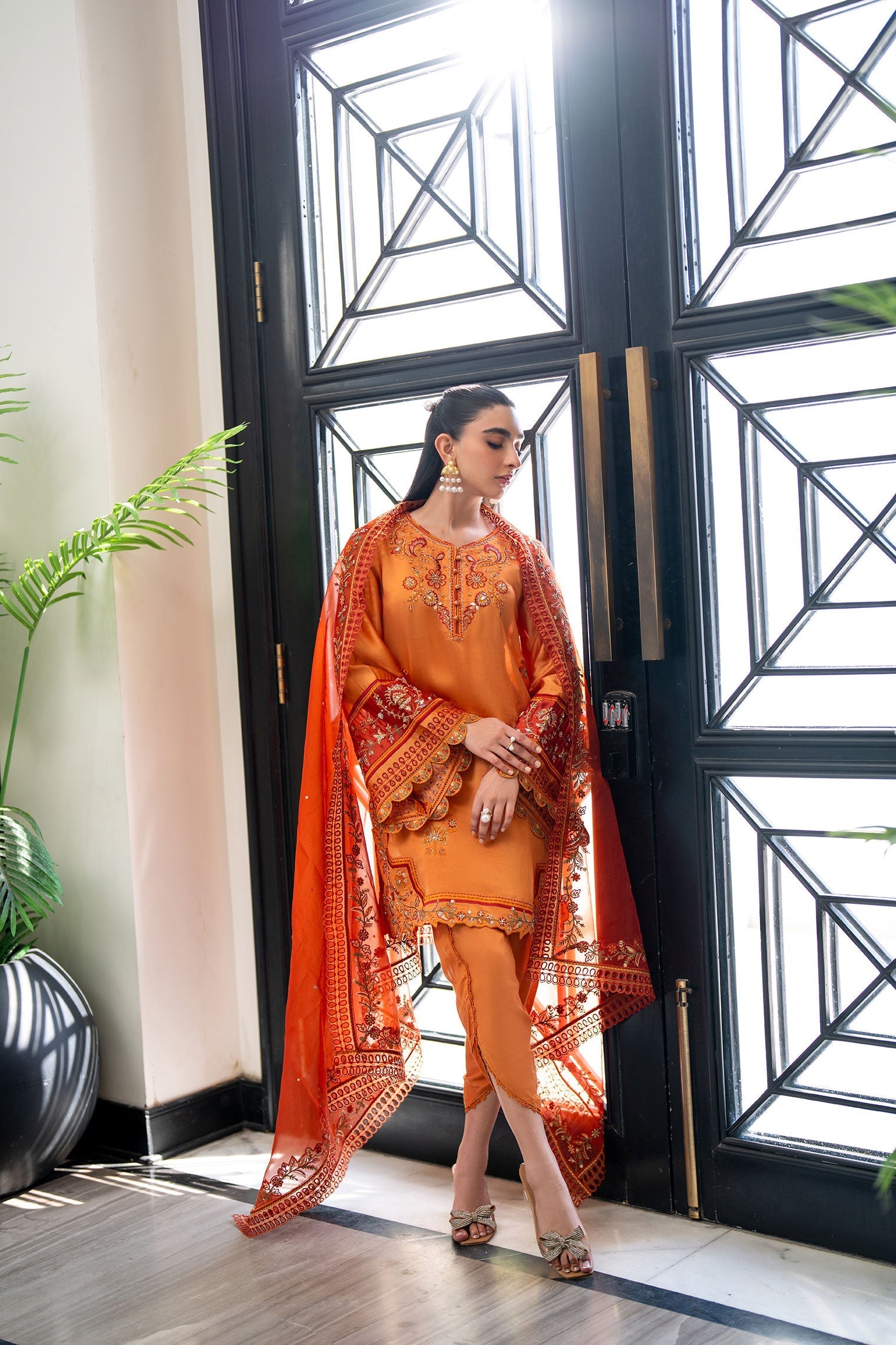 Dhanak | SS 25 Luxury Pret | SS25DL-0314 - by - Libasekhas UK - Registered Vendor of : Dhanak - 100% Original Designer Dresss