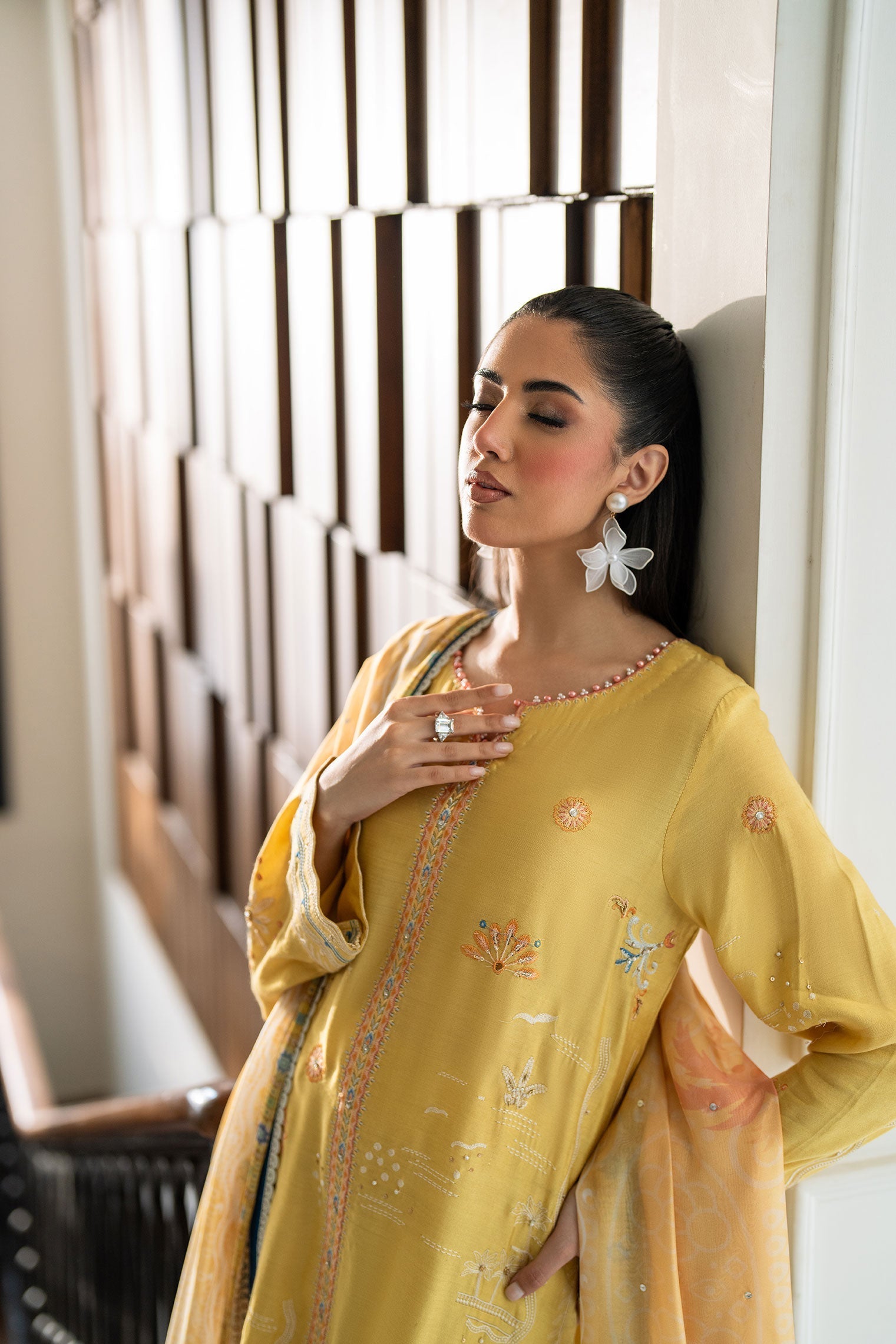 Dhanak | SS 25 Luxury Pret | SS25DL-0316 - by - Libasekhas UK - Registered Vendor of : Dhanak - 100% Original Designer Dresss