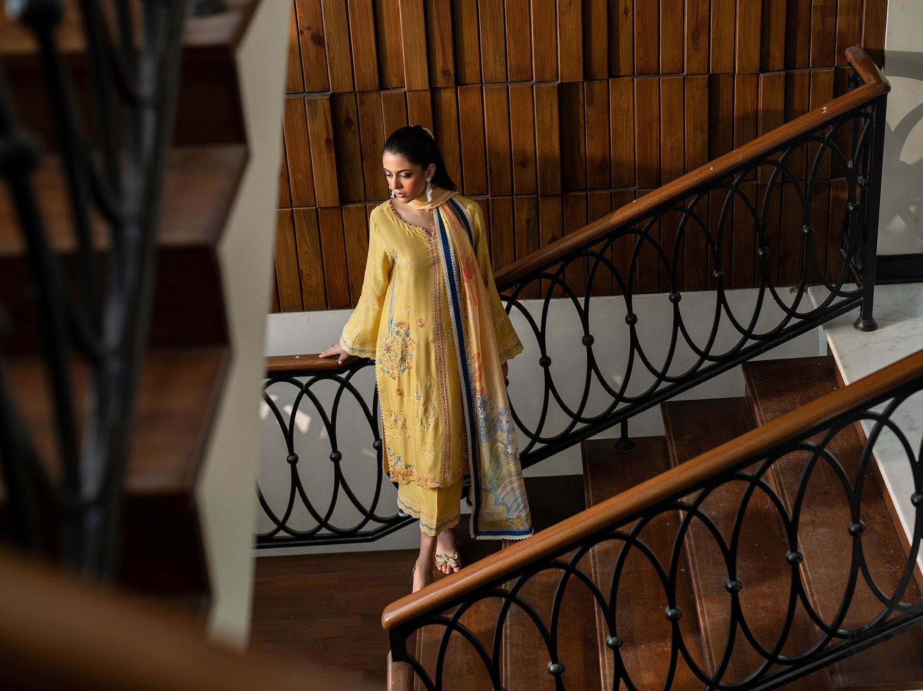 Dhanak | SS 25 Luxury Pret | SS25DL-0316 - by - Libasekhas UK - Registered Vendor of : Dhanak - 100% Original Designer Dresss