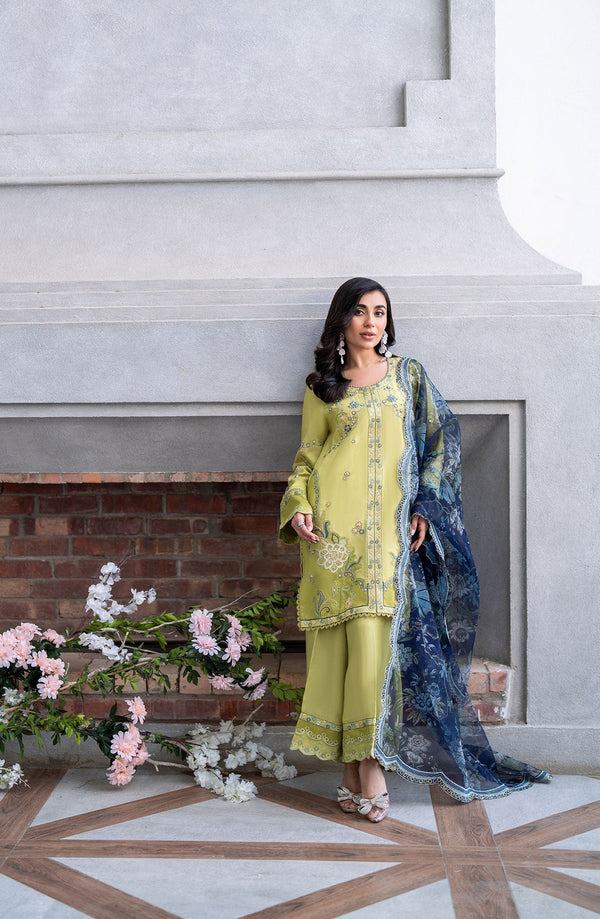 Dhanak | SS 25 Luxury Pret | SS25DL-0318 - by - Libasekhas UK - Registered Vendor of : Dhanak - 100% Original Designer Dresss