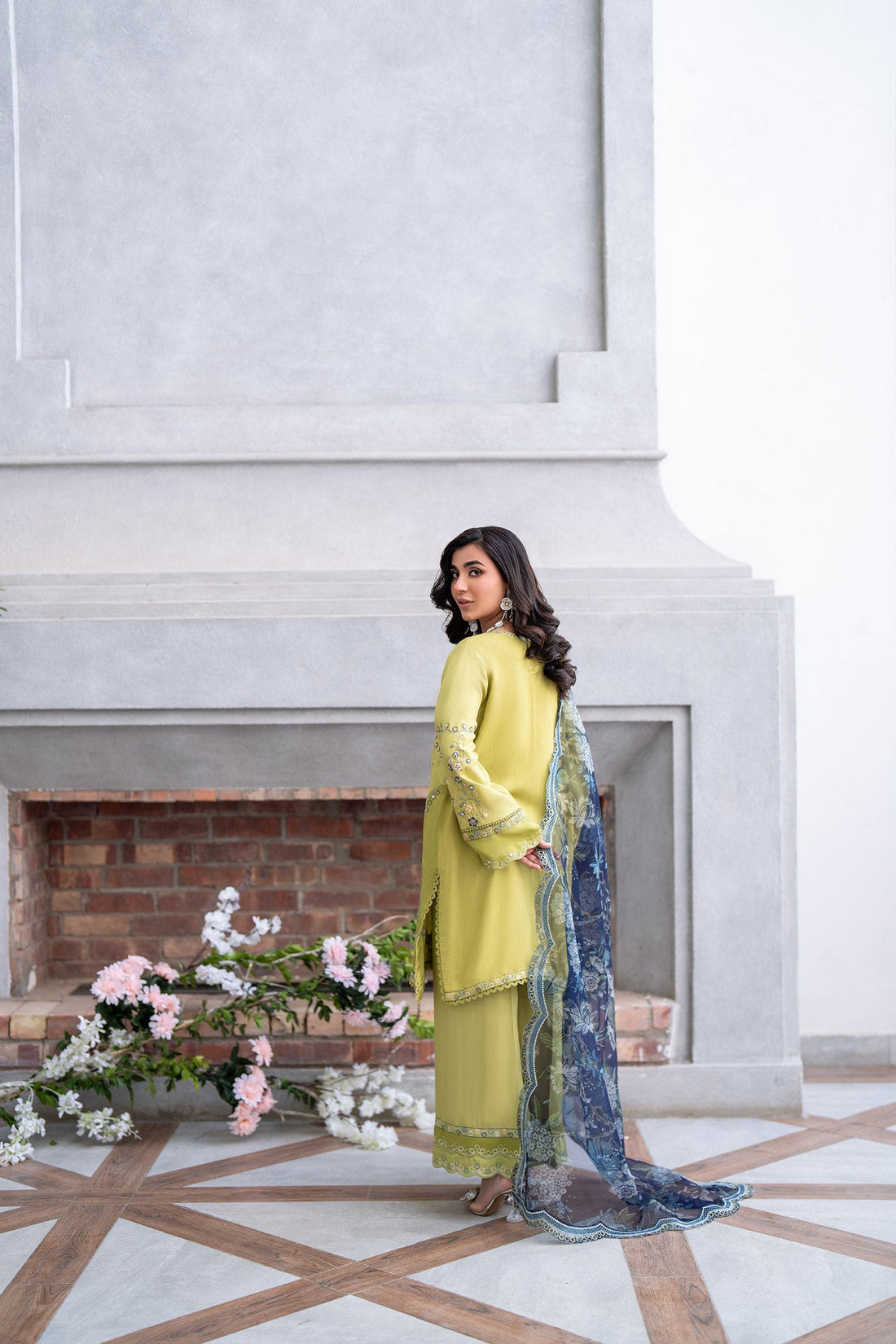 Dhanak | SS 25 Luxury Pret | SS25DL-0318 - Ladies Clothes -  Libasekhas