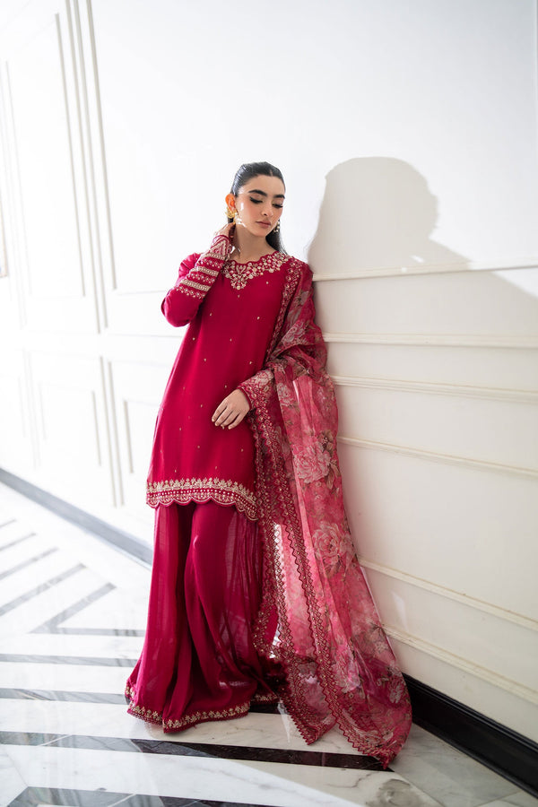 Dhanak | SS 25 Luxury Pret | SS25DL-0319 - by - Libasekhas UK - Registered Vendor of : Dhanak - 100% Original Designer Dresss