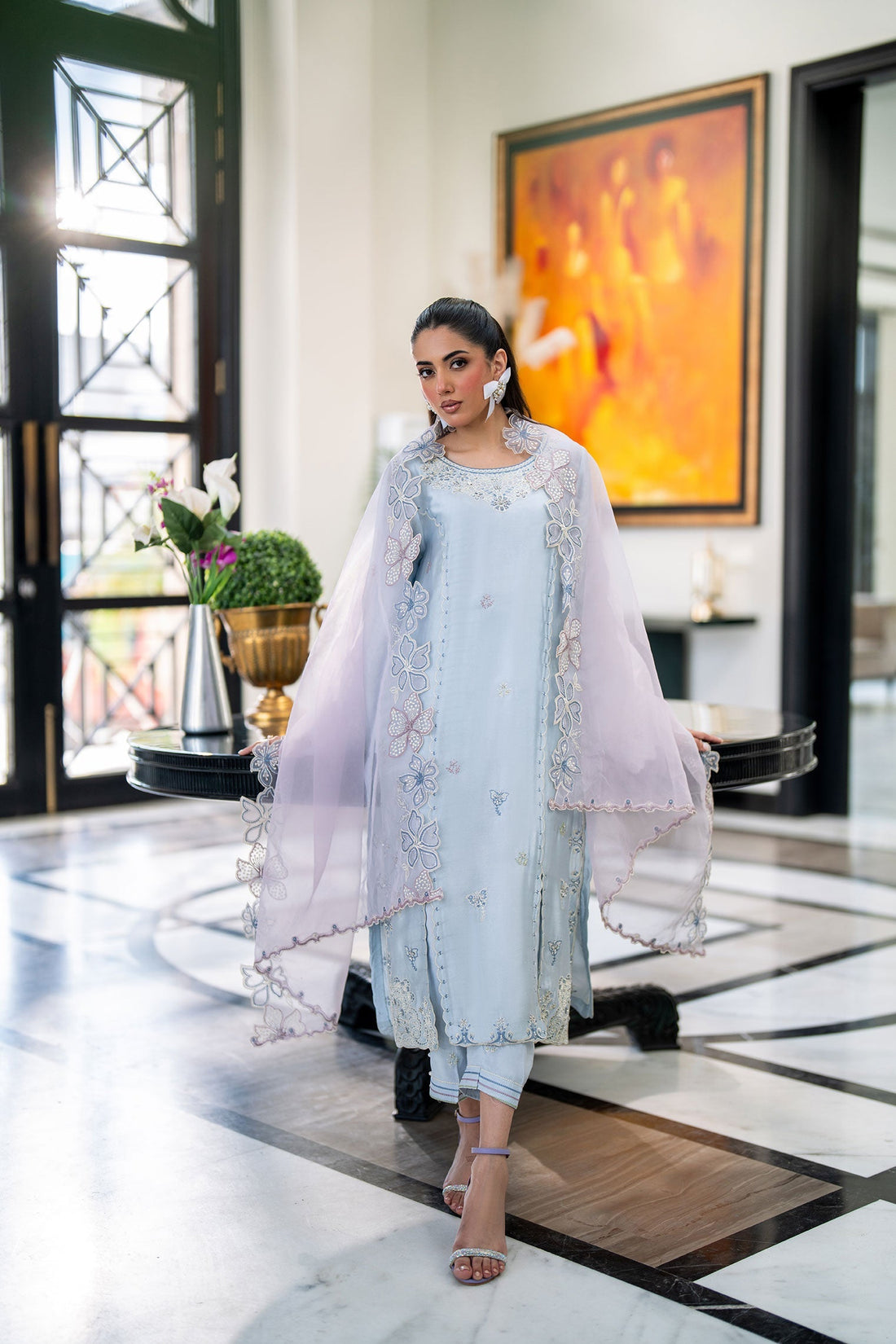 Dhanak | SS 25 Luxury Pret | SS25DL-0320 - Ladies Clothes -  Libasekhas