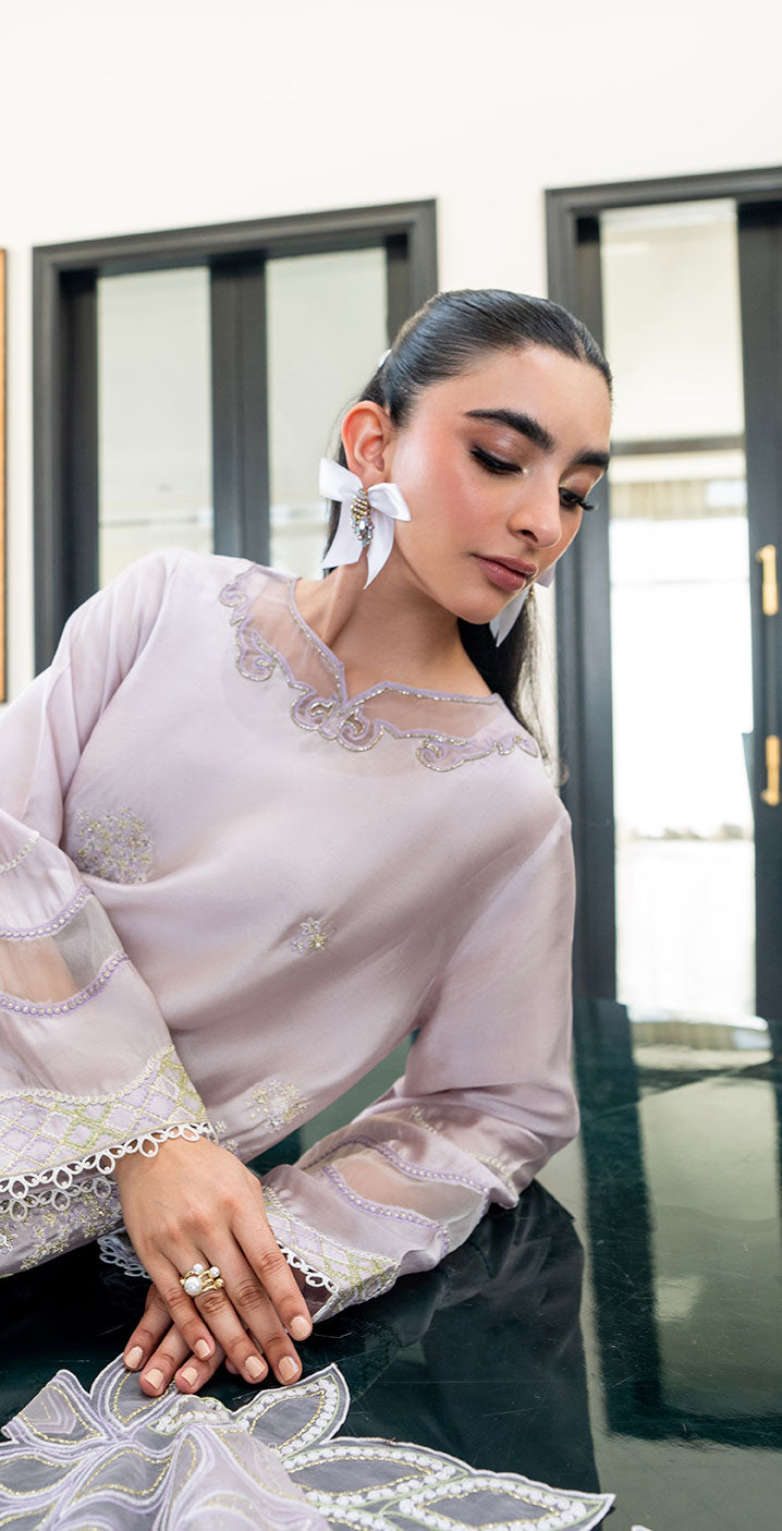 Dhanak | SS 25 Luxury Pret | SS25DL-0321 - by - Libasekhas UK - Registered Vendor of : Dhanak - 100% Original Designer Dresss