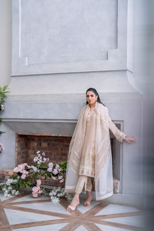 Dhanak | SS 25 Luxury Pret | SS25DL-0322 - by - Libasekhas UK - Registered Vendor of : Dhanak - 100% Original Designer Dresss