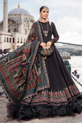 Maria B | Linen 23 | Black DL-1101 - by - Libasekhas UK - Registered Vendor of : Maria B - 100% Original Designer Dresss