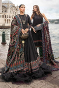Maria B | Linen 23 | Black DL-1101 - by - Libasekhas UK - Registered Vendor of : Maria B - 100% Original Designer Dresss