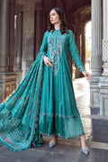 Maria B | Linen 23 | Teal DL-1105 - by - Libasekhas UK - Registered Vendor of : Maria B - 100% Original Designer Dresss