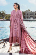 Maria B | Linen 23 | Ash Pink DL-1106 - by - Libasekhas UK - Registered Vendor of : Maria B - 100% Original Designer Dresss