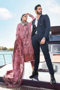 Maria B | Linen 23 | Ash Pink DL-1106 - by - Libasekhas UK - Registered Vendor of : Maria B - 100% Original Designer Dresss