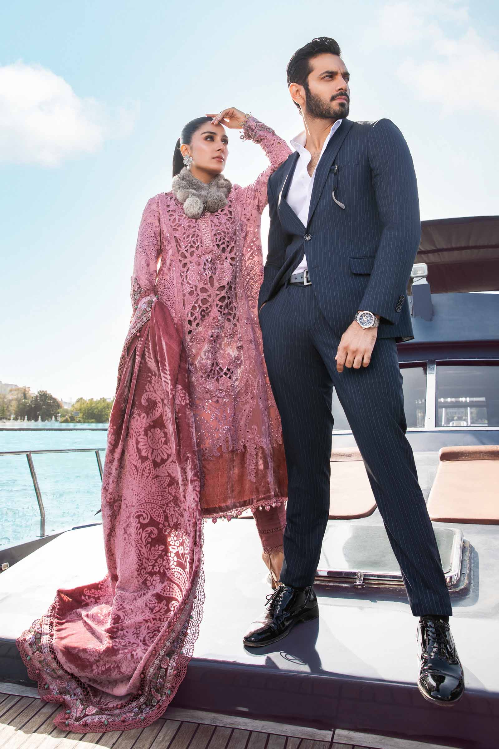 Maria B | Eid Festive | DL-1106 - by Libasekhas UK - Registered Vendor of : Maria B - 100% Original Designer Dress