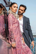 Maria B | Linen 23 | Ash Pink DL-1106 - by - Libasekhas UK - Registered Vendor of : Maria B - 100% Original Designer Dresss