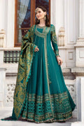 Maria B | Linen 23 | Emerald Green DL-1107 - by - Libasekhas UK - Registered Vendor of : Maria B - 100% Original Designer Dresss