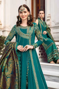 Maria B | Linen 23 | Emerald Green DL-1107 - by - Libasekhas UK - Registered Vendor of : Maria B - 100% Original Designer Dresss