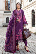 Maria B | Linen 23 | Purple DL-1108 - by - Libasekhas UK - Registered Vendor of : Maria B - 100% Original Designer Dresss