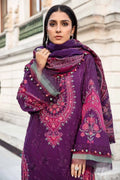 Maria B | Linen 23 | Purple DL-1108 - by - Libasekhas UK - Registered Vendor of : Maria B - 100% Original Designer Dresss