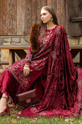 Maria B | Linen 23 | Deep Pink DL-1112 - by - Libasekhas UK - Registered Vendor of : Maria B - 100% Original Designer Dresss