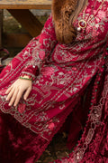 Maria B | Linen 23 | Deep Pink DL-1112 - by - Libasekhas UK - Registered Vendor of : Maria B - 100% Original Designer Dresss