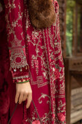 Maria B | Linen 23 | Deep Pink DL-1112 - by - Libasekhas UK - Registered Vendor of : Maria B - 100% Original Designer Dresss