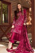 Maria B | Linen 23 | Deep Pink DL-1112 - by - Libasekhas UK - Registered Vendor of : Maria B - 100% Original Designer Dresss